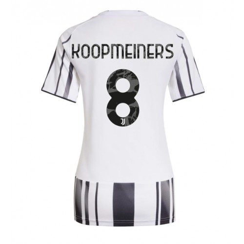 Juventus Teun Koopmeiners #8 Replika Hemmatröja Dam 2025-26 Kortärmad